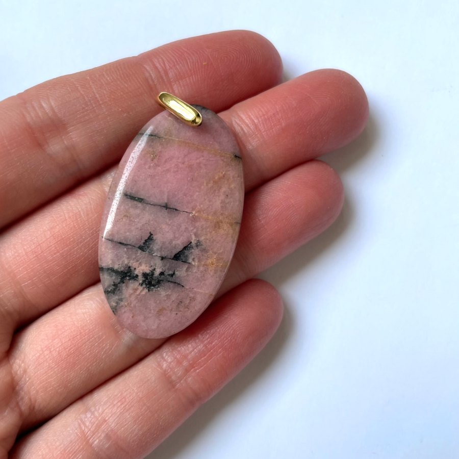 Pendentif Rhodonite Afrique