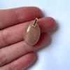 Pendentif Pierre de lune rose