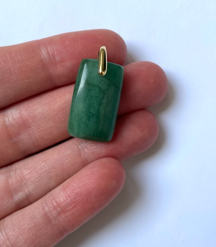Pendentif Aventurine Verte