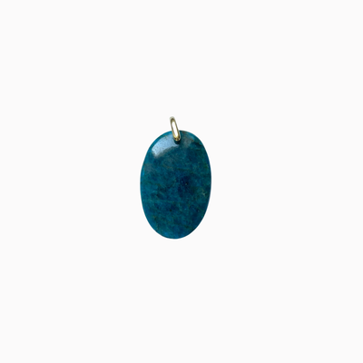 Pendentif Apatite Bleu