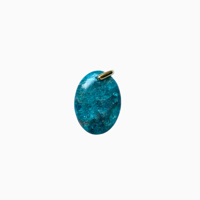 Pendentif Apatite Bleu