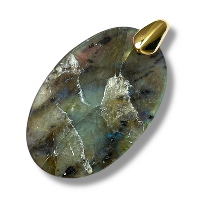 Pendentif Labradorite Multi couleur