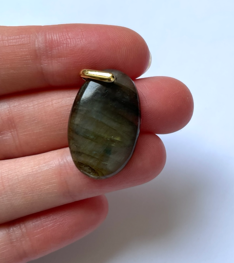 Pendentif Labradorite Multi couleur