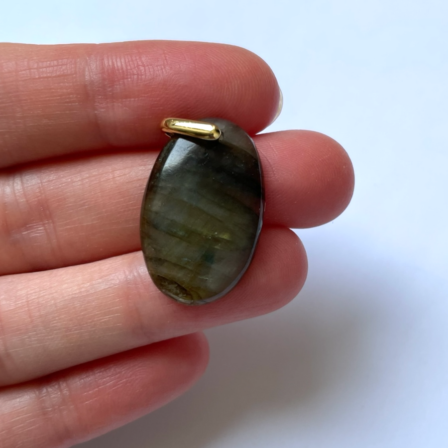 Pendentif Labradorite Multi couleur