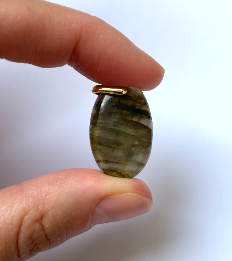 Pendentif Labradorite Multi couleur