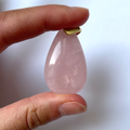 Pendentif Quartz Rose
