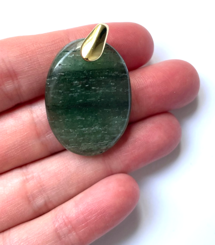 Pendentif Aventurine Verte