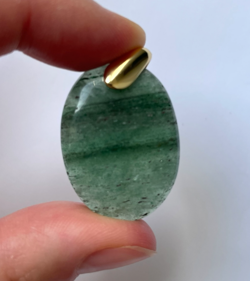 Pendentif Aventurine Verte