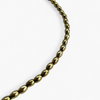 Collier grain de riz dorée