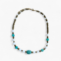 Collier Amazonite & Pierre de lune