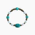 Bracelet Amazonite & Pierre de lune