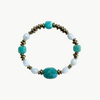 Collier & Bracelet Amazonite & Pierre de lune