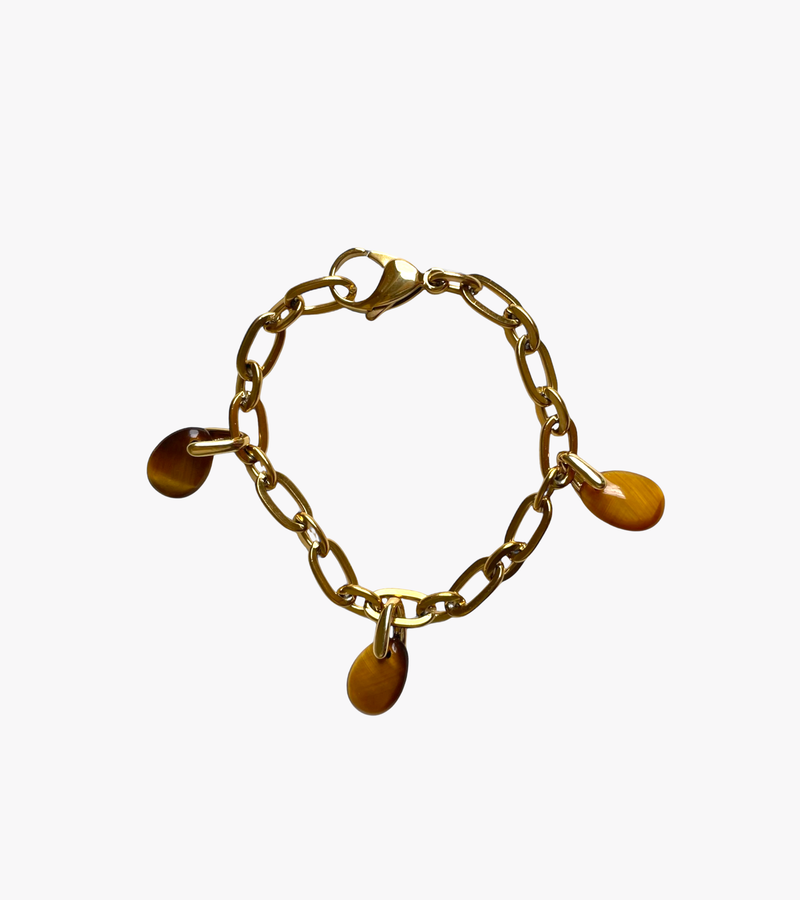 Bracelet Oeil de tigre - Éclat