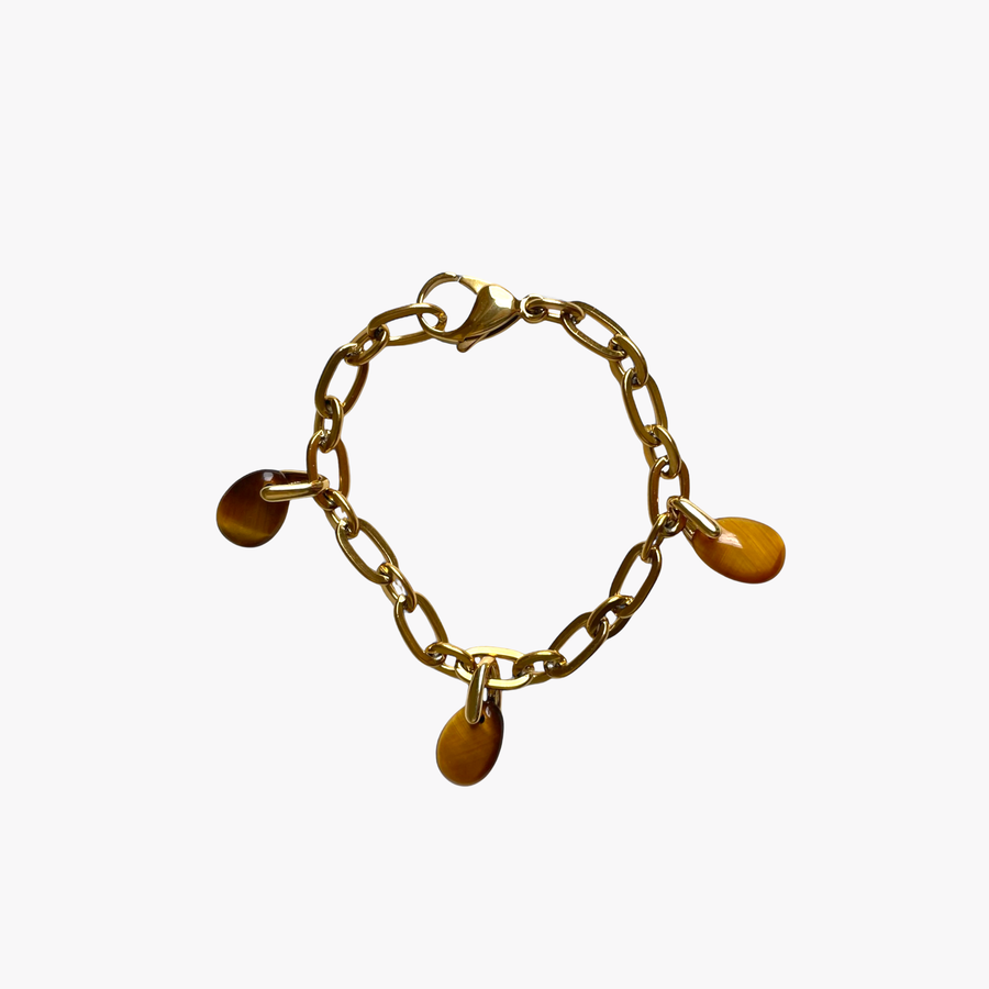 Bracelet Oeil de tigre - Éclat
