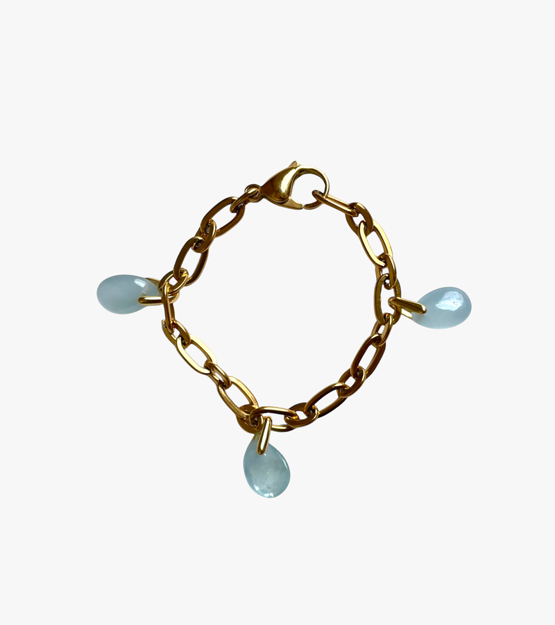Bracelet Aigue Marine - Éclat