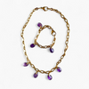 Collier Améthyste - Eclat