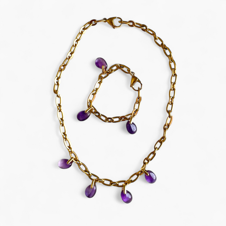 Bracelet Améthyste - Éclat