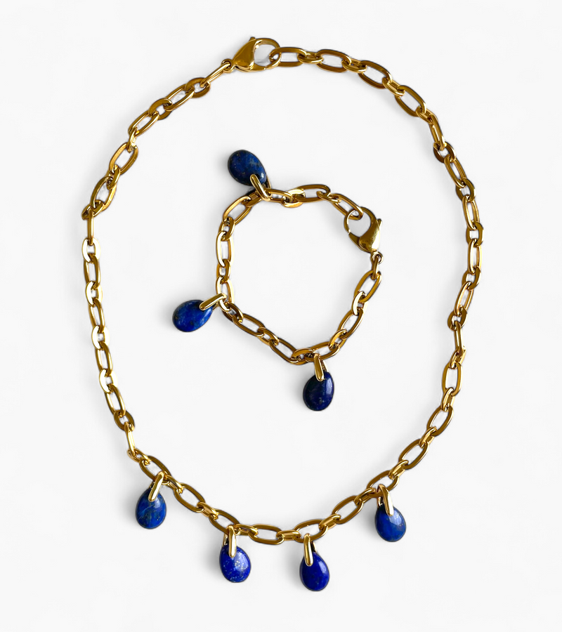 Collier Lapis Lazuli - Éclat